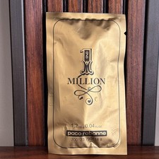 Paco Rabanne 1 Million Eau De Parfum Travel Sample Spray 0.04 fl oz New/Sealed