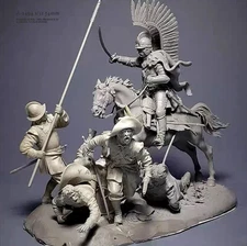 1/32 Scale 54mm Winged Hussar Diorama Resin Model Kit – Historical Miniature