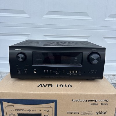 Denon AVR-1910 AV Home Theatre Receiver Amplifier w/Remote HDMI 7.1 E3 Open Box