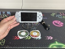 Sony Playstation Portable PSP PSP-2001 Handheld Console Silver + Daxter Ghost