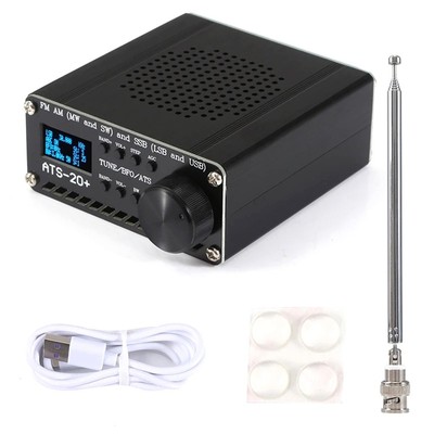ATS-20+ Plus V2 SI4732 SDR Radio Receiver with OLED Display, FM AM SW SSB, W8324