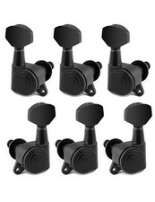 Bogart Locking Guitar String Tuning Pegs Sealed Machine Heads Tuners Black