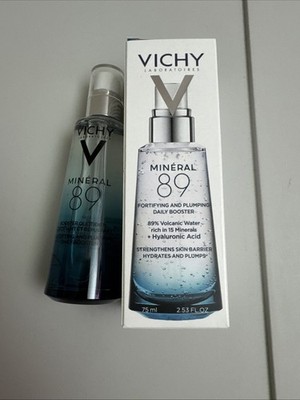 Vichy Mineral 89 Hyaluronic Acid Face Daily Skin Booster Serum 75ml Exp 9/28 NEW