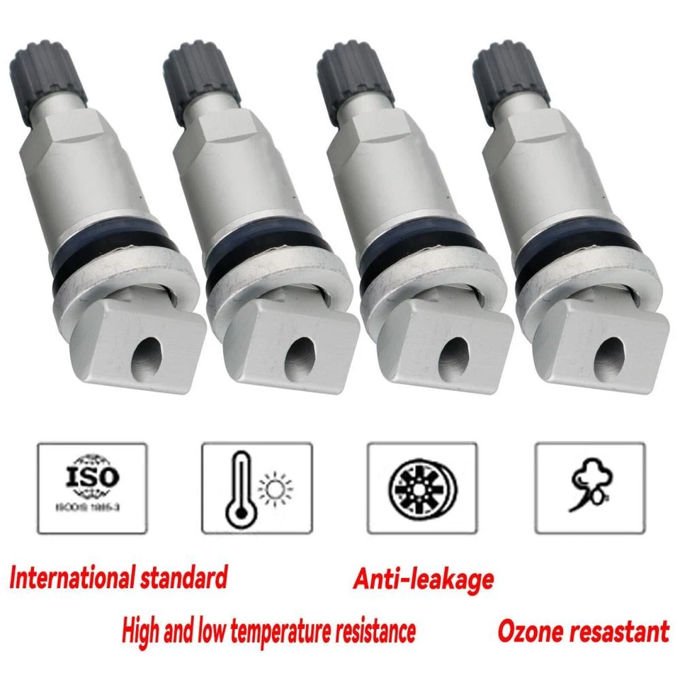 4x Replacement Tyre Pressure Sensor Valve Stem Kit For Ford for Chrysler Foto 4 de 4