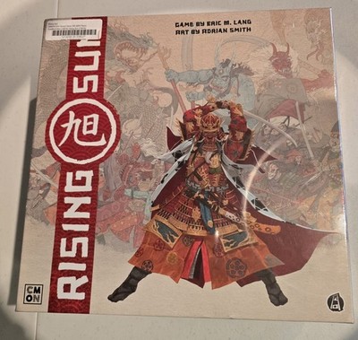 Rising Sun Board Game CMON NEW in Shrinkwrap Never Opened Japan Guillotine Games