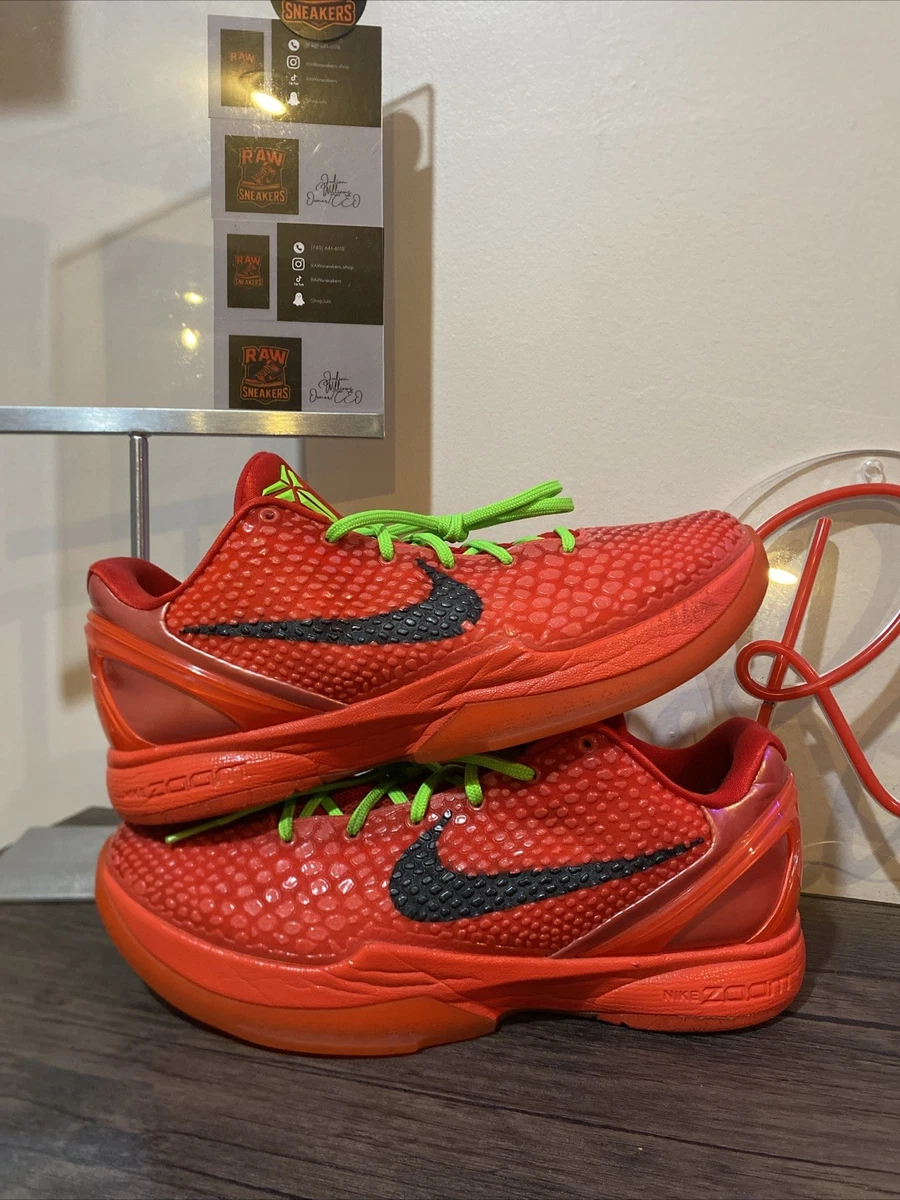 Nike Zoom Kobe 6 Grinch for Sale | Authenticity Guaranteed | eBay