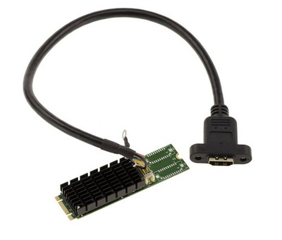 Carte graphique HDMI 4K UHD 3840x2160 sur port M2 M Key SiliconMotion SM768