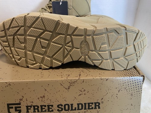Men’s Free Soldier Tactical Boots - hellbraun - wasserdicht - Men’s Size 11 - Bild 6 von 6