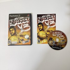 NBA Street V3 PS2: Tested & Working CIB) Scratches