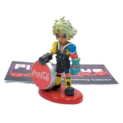 Final Fantasy X Tidus Coca-Cola Mini Figure SQUARE ENIX COKE FF10