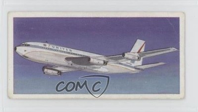 1961 Lyons Tea Wings Across the World Tea Boeing 720 USA #15 0f3j