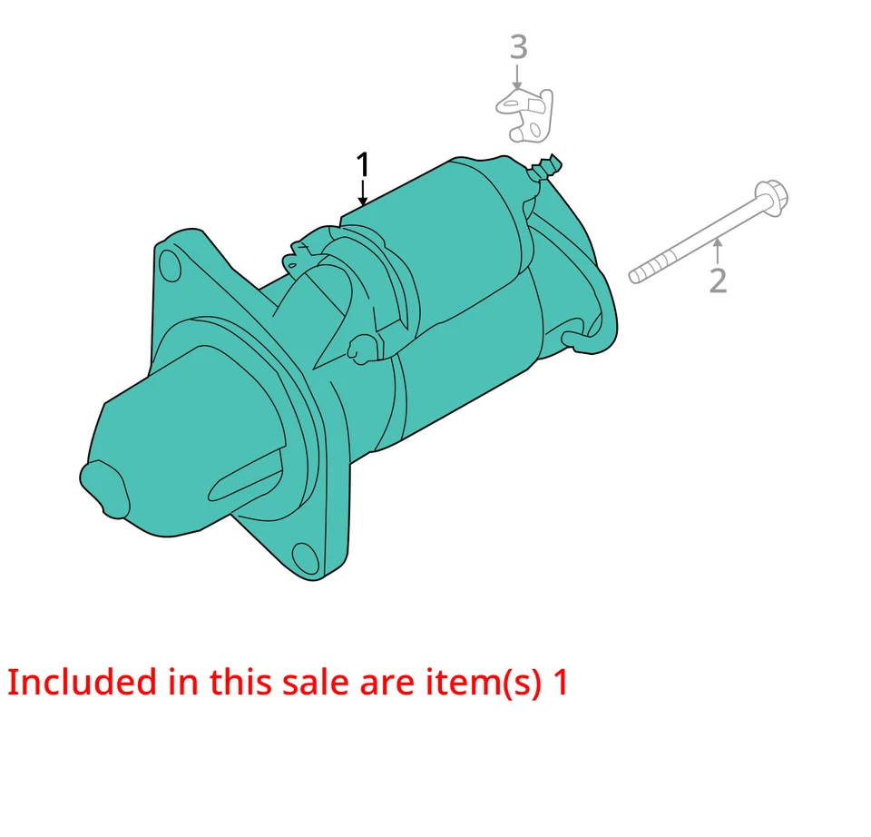 Motor de arranque Scion FR-S 2014 FABRICANTE DE EQUIPOS ORIGINALES 112 K millas - LKQ397847926 Foto 4 de 4
