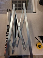 Coleman High Stand 591D499 Folding Steel Camping Stand Camp Stove Table