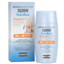 Isdin Fotoprotector Fusion Fluid Mineral Baby Pediatrics SPF50  50ml