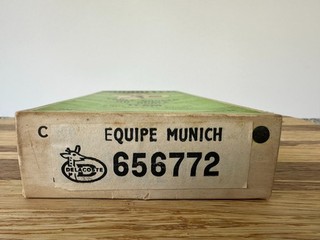 Subbuteo Empty Box Reference : 656.772 Munich From the Delacoste Range
