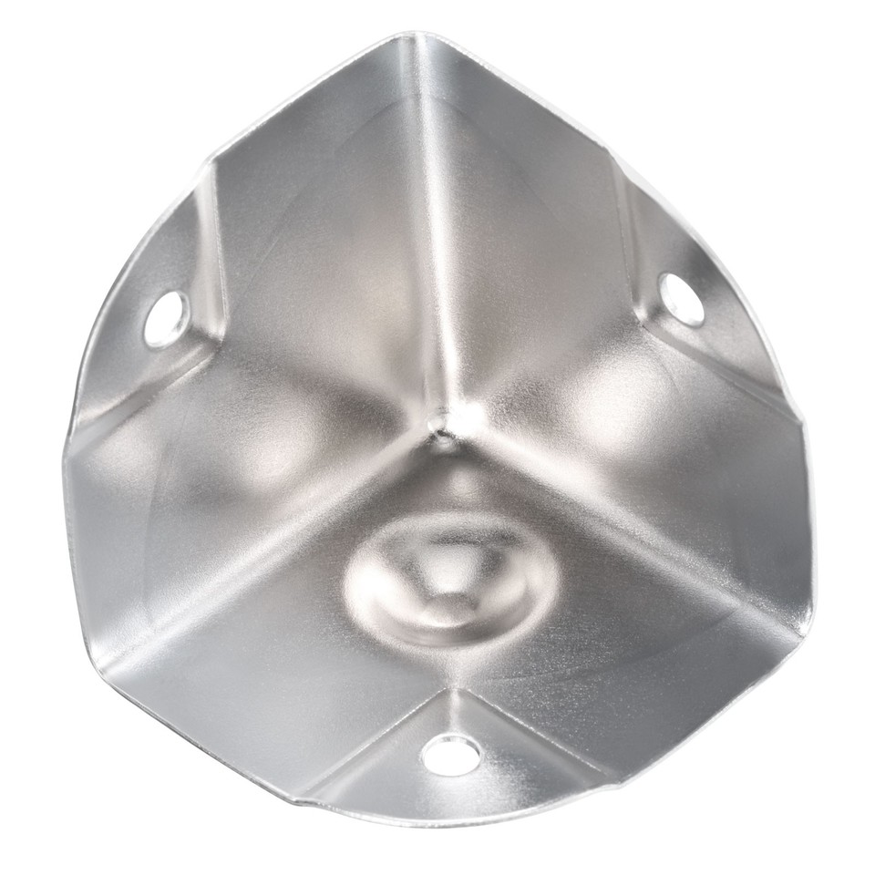 Edge Protection Signane 40x40x40mm Metal Box Corner Protectors Box Edge Guard Chrome Plating ...