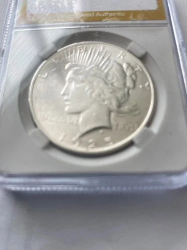 1925 Silver Peace Dollar MS66