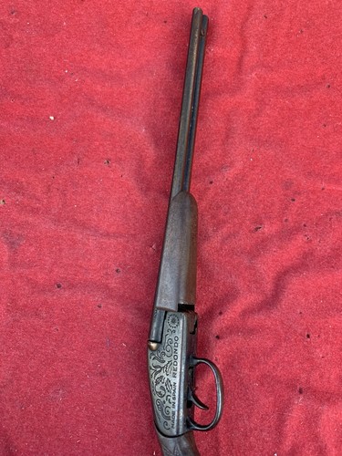 ROUND SPORT CAP PISTOL HUNTING SHOTGUN METAL TOY VINTAGE MINIATURES MADE SPAIN - Picture 7 of 12