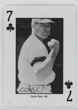 1985 Hey Hey Cubs Jack Brickhouse Playing Cards Charlie Root #7C 0q3