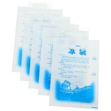 5Pcs Takeaway Ice Packs Portable Ice Pack Portable Freezer Pack Food Shipping
