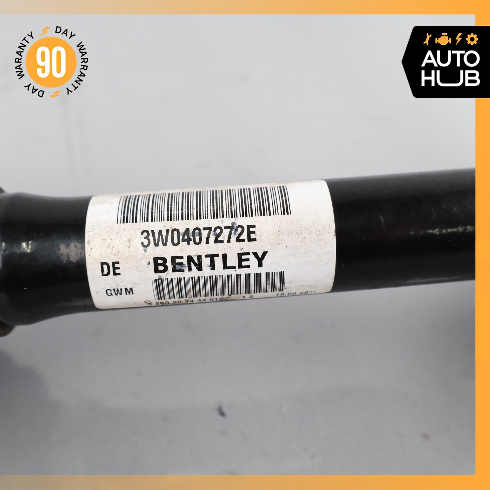 03-13 Bentley Continental Flying Spur 6.0L CV Axle Shaft Front Right Side OEM