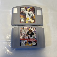 NFL Quarterback Club 99 2000 N64 Authentic Nintendo 64 Cartridge OEM