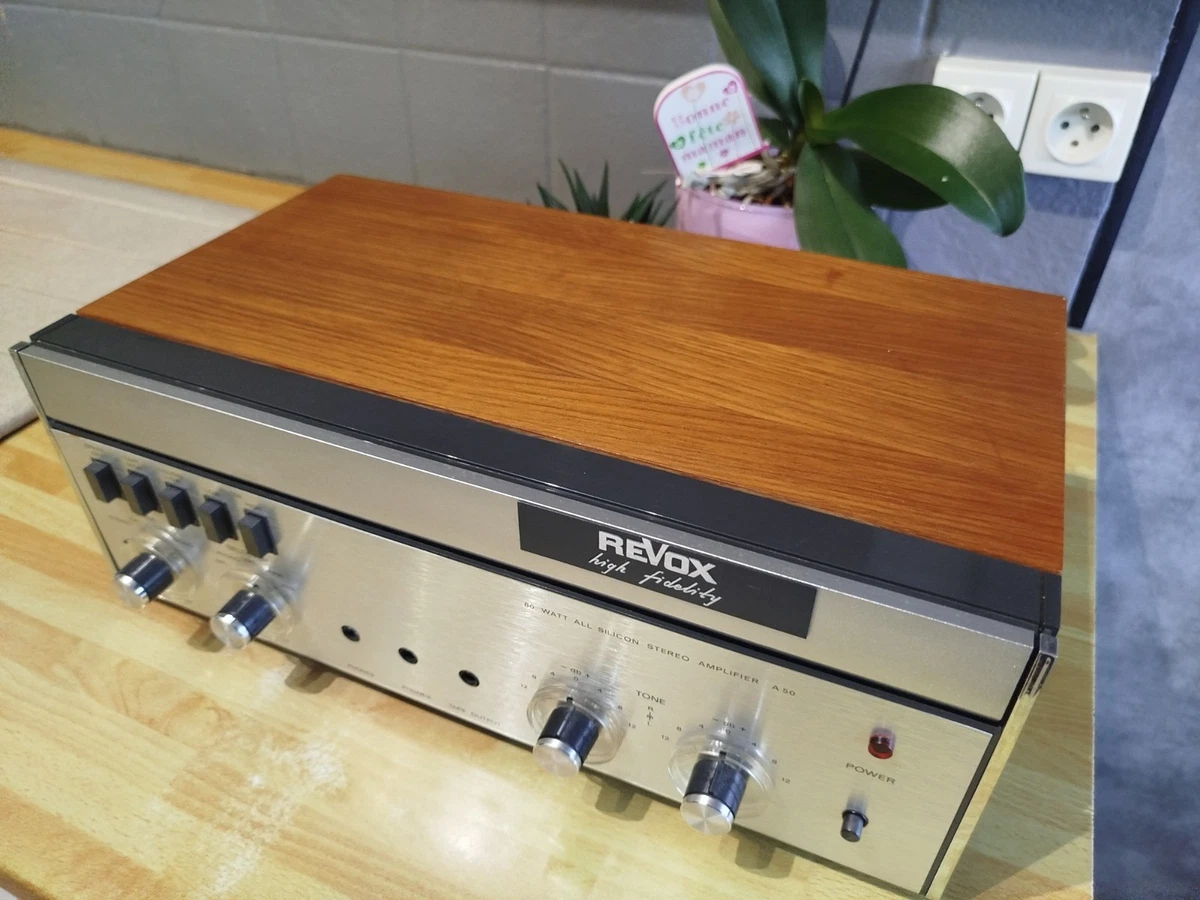 Amplificador de alta fidelidad vintage Revox A50