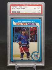 1979 OPC #78 RON GRESCHNER PSA 6 EX/MT
