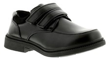 Rockstorm Boys School Shoes Phillip Touch Fastening black UK Size