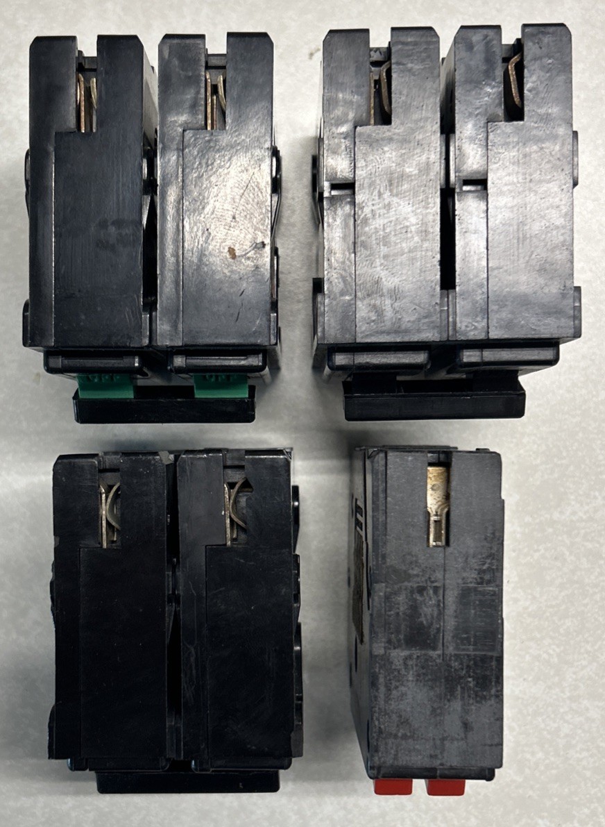 Bryant Westinghouse BR 220/BR 230/BR 240/BR 2020 Circuit Breaker Lot Of 4