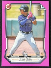 Roldy Brito | Pink Border Paper /175 | 2026 Bowman Baseball