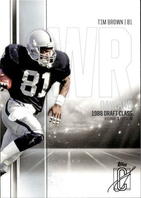 Tim Brown - 2024 Topps Signature Class Football #40