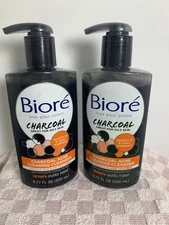 Biore Charcoal Acne Clearing Cleanser w/ Salicylic Acid 6.77ox Oily Skin.