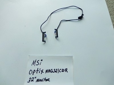 MSI OPTIX MAG321CQR 32in CURVED MONITOR VIDEO CABLE    ...BRAND NEW