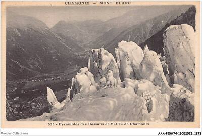 AAAP10-74-0903 - CHAMONIX-MONT-BLANC - Pyramides Des Bossons Et Vallee De C