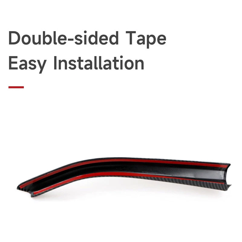 Cubierta de moldura de tira lateral L de cambio de marchas de carbono ABS para BMW Serie 5 F10 F11 2011-2017 Foto 4 de 4