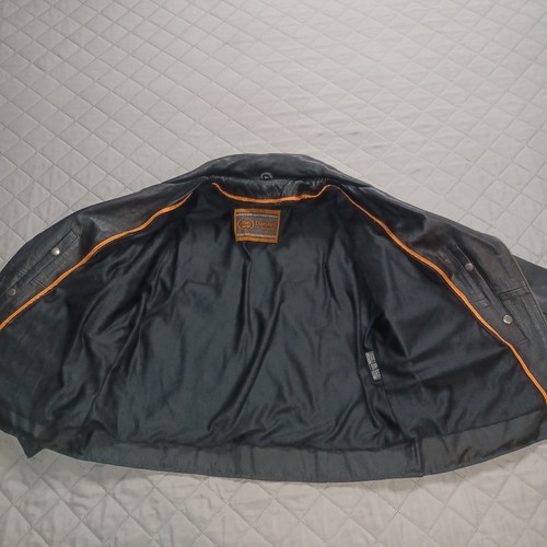 Daniel Smart Leather Motorcycle Jacket Womens Size XXL Black Flawless EUC - Bild 14 von 18