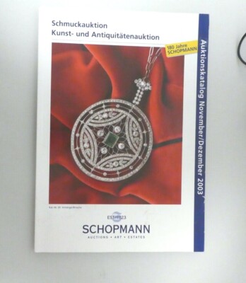 Schmuck Magazin 5 Dezember  2003  Schmuckauktion Kunst - und Antiquitätenauktion