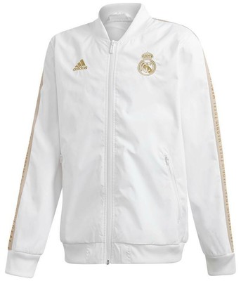 adidas jacke weiß gold