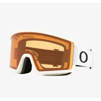 Oakley Target Line S Matte White Persimmon Maske Ski Snowboard Neu