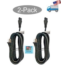 2pack: NEW Long 12ft AC Power Cord for Marshall Fender Guitar Amplifier Cable