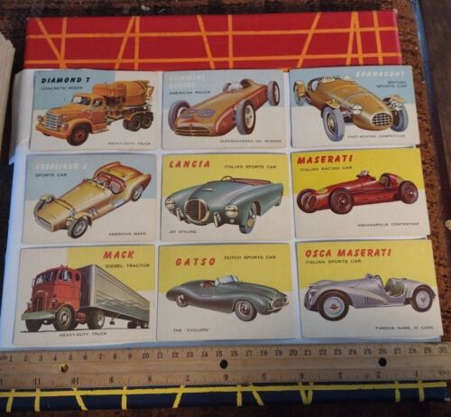 1954 Topps World On Wheels Cards Lot Of 100. Hard To Find Big Value Stack. - Picture 1 of 23