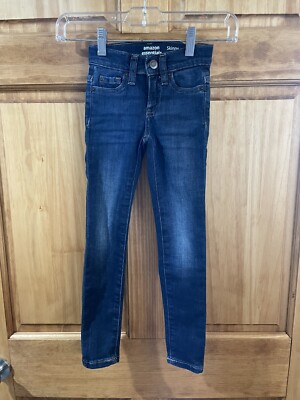 Amazon Essentials Girls Denim Skinny Jeans Size 6