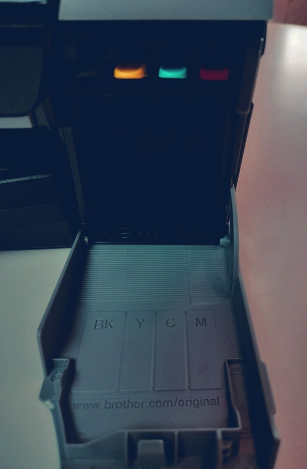 Unable to Test, No Ink. Brother MFC295CN AllInOne Inkjet Printer