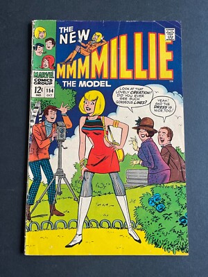 Millie the Model #154 - Cover art by Sol Brodsky (Marvel, 1967) VG+