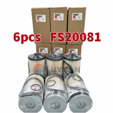 6pcs NEW FS20081NEW  Fit For FleetGuard Fuel Filter Water Separator US