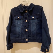 Gymboree Kids Denim Blue jean Jacket Size 5-6 Girls