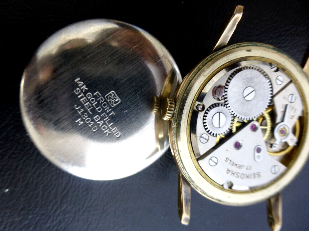 SEIKO MARVEL MANUAL WINDING ( 17 JEWELS & 14k GOLD FILLED) | eBay