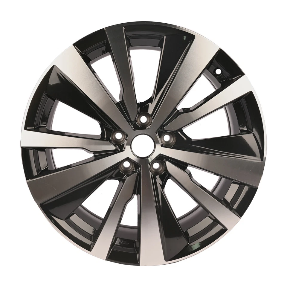 Llanta negra mecanizada 19" para Nissan Altima 2019-2022 calidad 62785 Foto 2 de 4