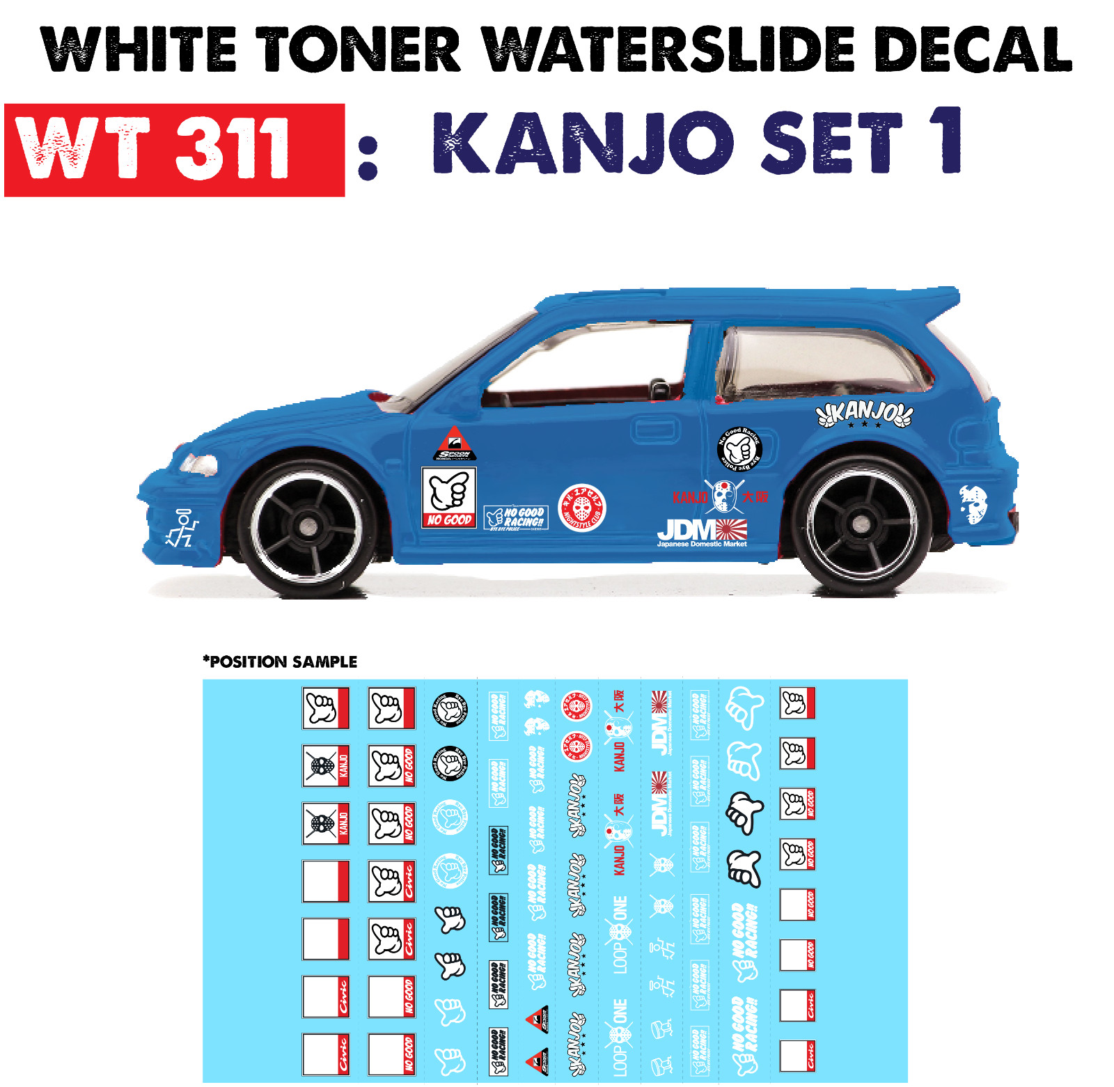 Hot Wheels 1:64 Scale Diecast Formula 1 Cars WT156 White Toner Waterslide Decals KEN BLOCK 1 For Custom 1:64 Hot Wheels | UK Hot Wheels 1:64 Scale Diecast Ambulances